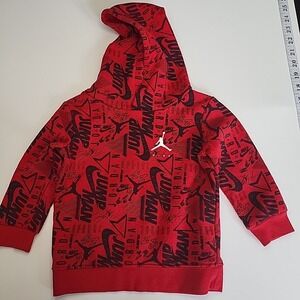 NIKE Air Jordan Jump Man‎ Logo Red Sweatshirt Infant/Toddler 12 Months